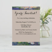 Monet Water Lilies Masterstuk Schilderen Kaart (Staand voorkant)