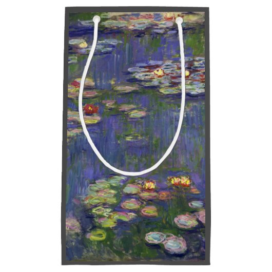 Monet Water Lilies Masterstuk Schilderen Klein Cadeauzakje (Voorkant)