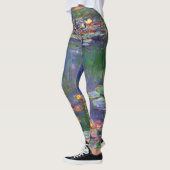 Monet Water Lilies Masterstuk Schilderen Leggings (Links)