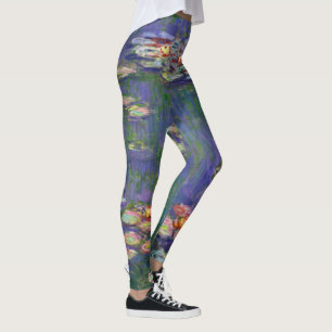 Monet Water Lilies Masterstuk Schilderen Leggings