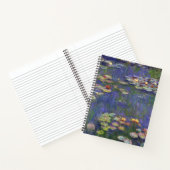 Monet Water Lilies Masterstuk Schilderen Notitieboek (Binnen)