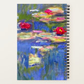 Monet Water Lilies Notitieboek (Achterkant)