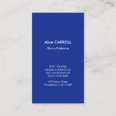 Monet - Water Lilies / Nympheas 1919 - QR-code Visitekaartje (Achterkant)