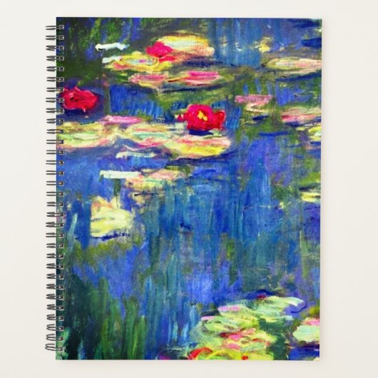 Monet Water Lilies Planner (Voorkant)