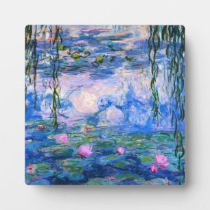 Monet Water Lilies Plaque Fotoplaat