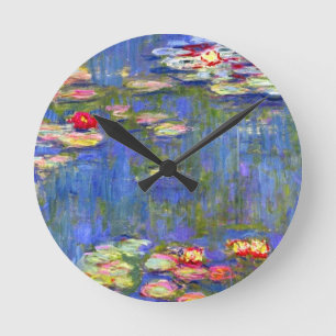 Monet Water Lilies Ronde Klok