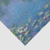 Monet Water Lilies Schilderen Tissuepapier (Detail)