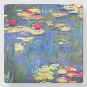 Monet Water Lilies Stenen Onderzetter