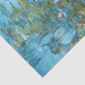 Monet - Water Lilies (turquoise), 1915 Tissuepapier (Detail)