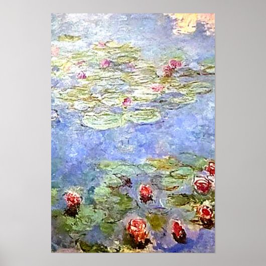 Monet Water Lillies Poster (Voorkant)