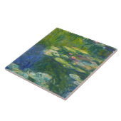 Monet Water Lilly Right Modular Tile Tegeltje (Zijkant)