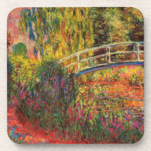 Monet Water Lily Pond en Water Irises Bier Onderzetter