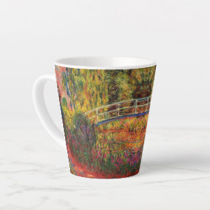Monet Water Lily Pond en Water Irises Latte Mok