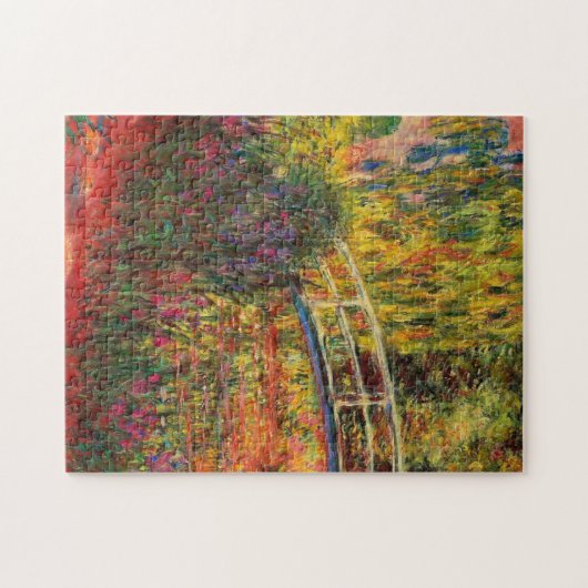 Monet Water Lily Pond en Water Irises Legpuzzel (Horizontaal)