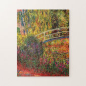 Monet Water Lily Pond en Water Irises Legpuzzel (Verticaal)