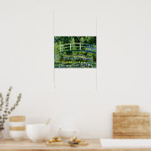 Monet - Water Lily Pond, groen Poster (Keuken)