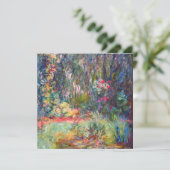Monet Water Lily Pond Kaart (Staand voorkant)