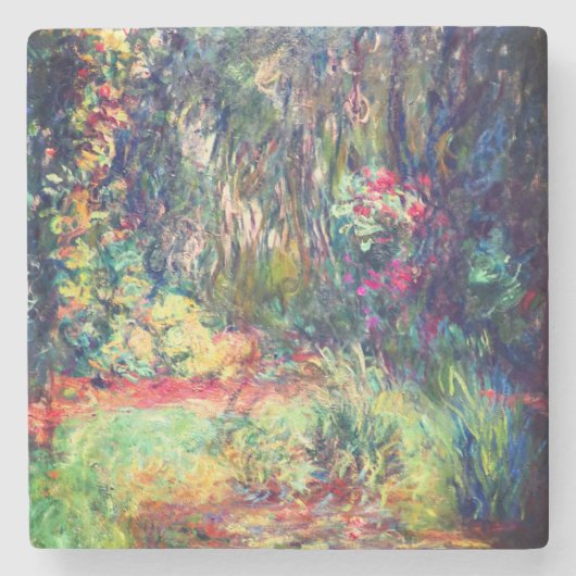Monet Water Lily Pond Stenen Onderzetter (Voorkant)