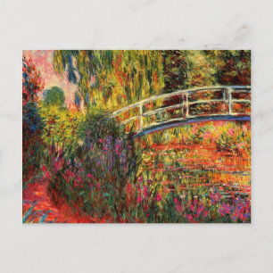 Monet - Water Lily Pond, Water Irises Briefkaart