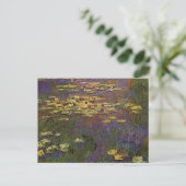 MONET Water Lys 1920 Carte postale (Debout devant)