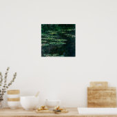 Monet - watergelilies poster (Keuken)