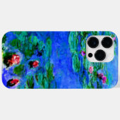 Monet - watergelilies (rood), Case-Mate iPhone case (Achterkant (horizontaal))