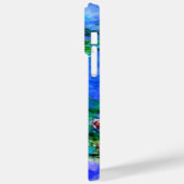 Monet - watergelilies (rood), Case-Mate iPhone case (Achterkant / Links)