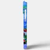 Monet - Watergelilies (rood) Hoesje-Mate iPhone Ca Case-Mate iPhone Case (Achterkant / Links)