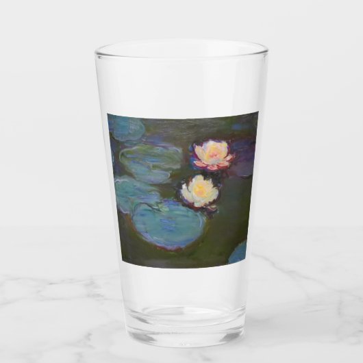 Monet Waterlelie Lelies Vijver Waterlelies Schilde Glas (Voorkant)