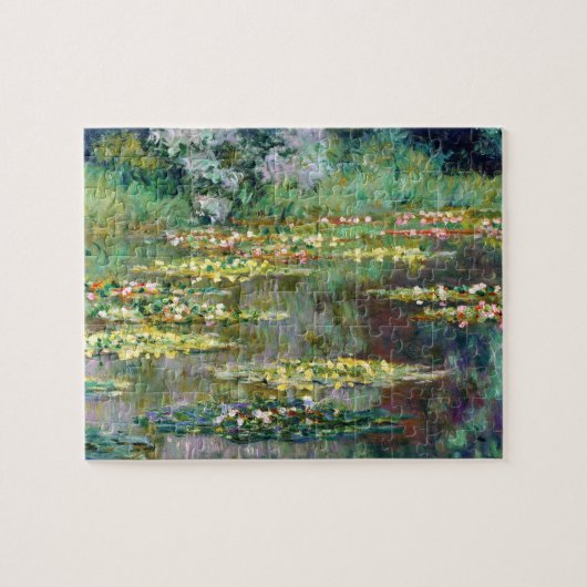 Monet Waterlelies (1904) Kunst Legpuzzel (Horizontaal)