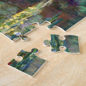Monet Waterlelies (1904) Kunst Legpuzzel (Zijkant)