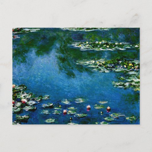Monet - Waterlelies, 1906 Briefkaart (Voorkant)