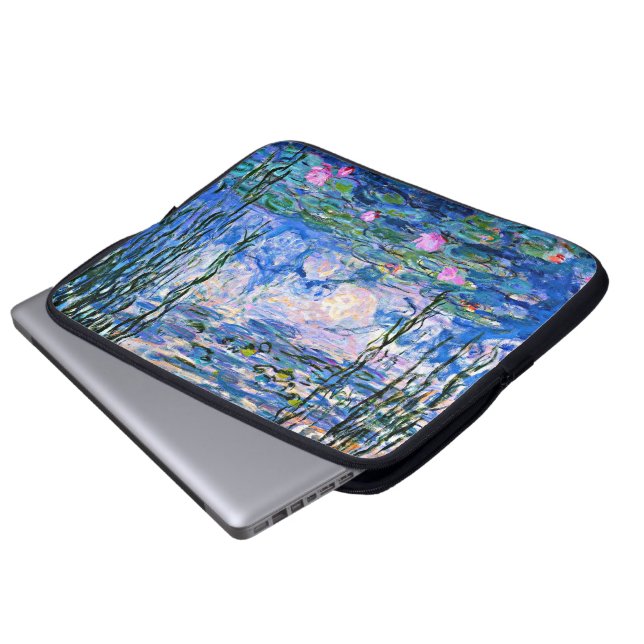 Monet, Waterlelies, 1919, Laptop Sleeve (Voorkant onderkant)