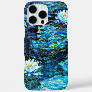 Monet - Waterlelies (blauw) iPhone 16 Pro Max Hoesje