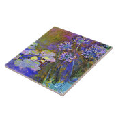 Monet - Waterlelies en Agapanthus Tegeltje (Zijkant)