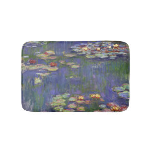Monet Waterlelies Meesterwerk Schilderij Badmat