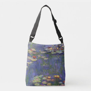 Monet Waterlelies Meesterwerk Schilderij Crossbody Tas