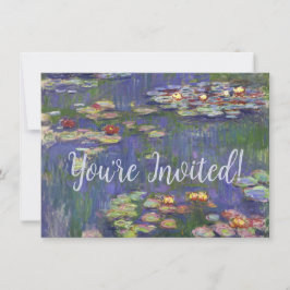 Monet Waterlelies Meesterwerk Schilderij Kaart