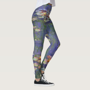 Monet Waterlelies Meesterwerk Schilderij Leggings