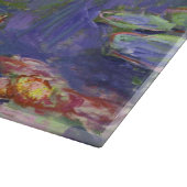 Monet Waterlelies Meesterwerk Schilderij Snijplank (Hoek)
