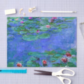 Monet - waterlib (rood) tissuepapier (Craft)