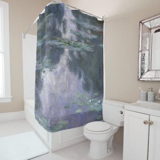 Monet Waterlilies Douchegordijn (In situ)