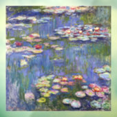 Monet - waterlilies / Nympheas Raamsticker (Vel 3)