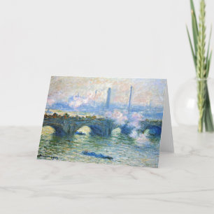 Monet - Waterloo Bridge, Londen, Kaart