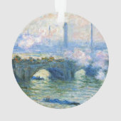 Monet - Waterloo Bridge, Londen, Ornament (achterkant)
