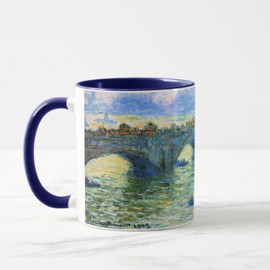 Monet - Waterloo Bridge, London, Mok (Links)
