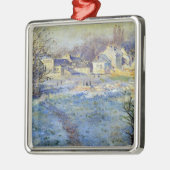 Monet - White Frost artwork Metalen Ornament (Links)