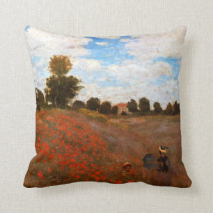 Monet - Wilde papaver Kussen