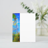 Monet Woman avec du papier parasol (Debout devant)