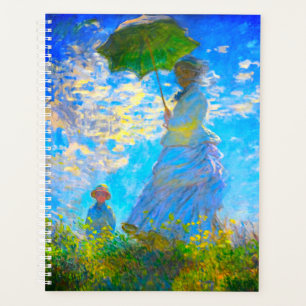 Monet Woman avec un parasol